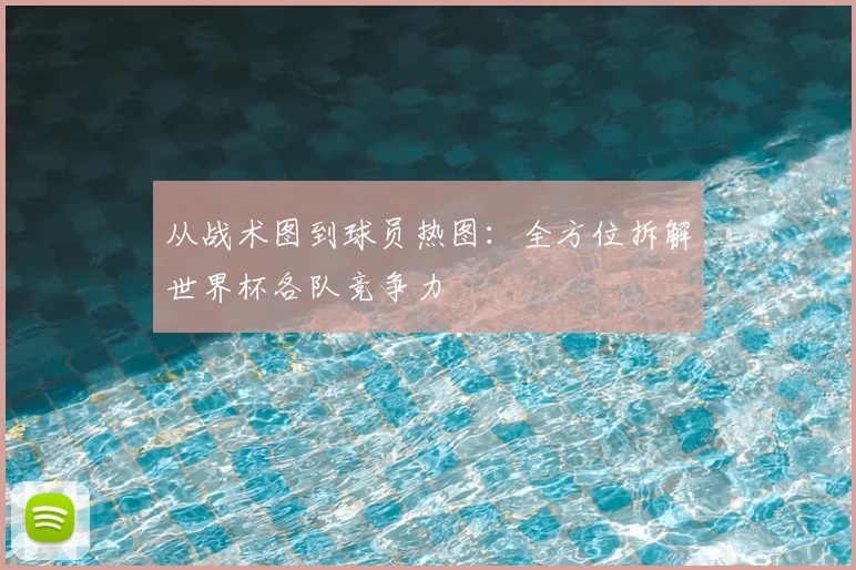 从战术图到球员热图：全方位拆解世界杯各队竞争力